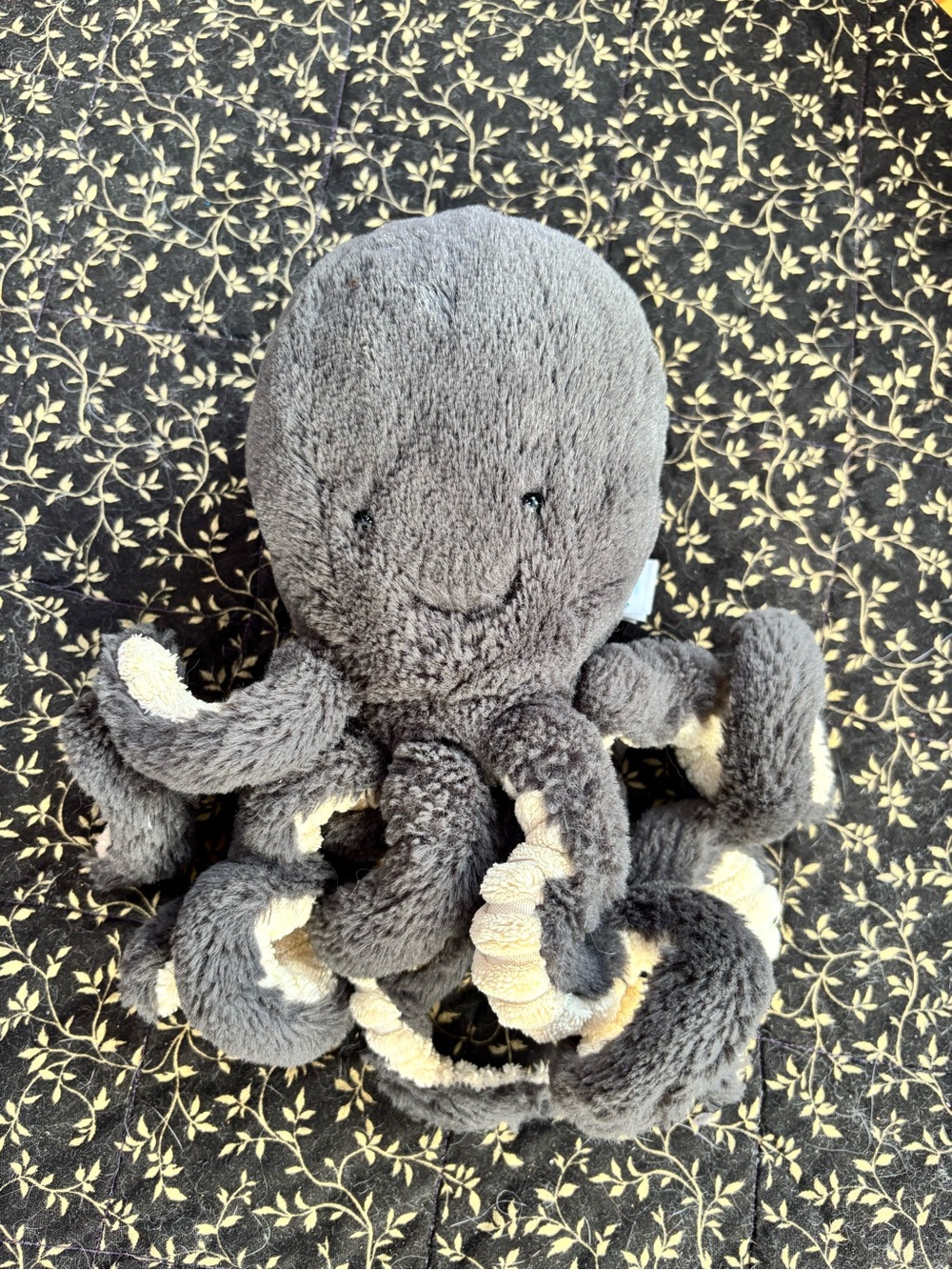 Retired Jellycat "Little" Storm Octopus Plush (9 inch) - Rare
